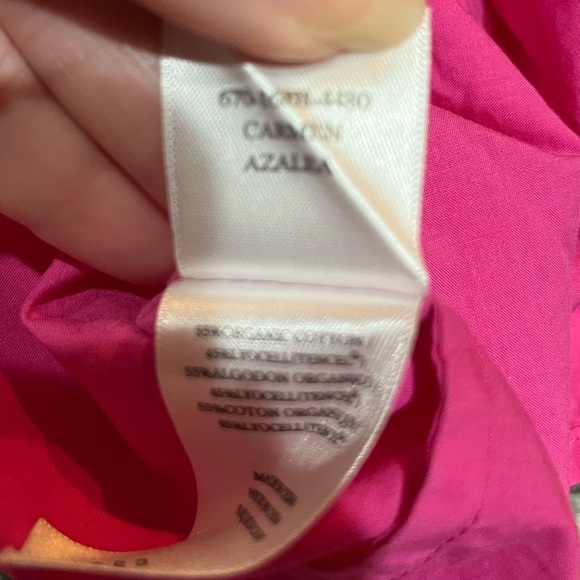 Rails Vibrant Pink V-Neck mini dress sundress medium - Picture 4 of 9